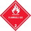 De Leone HML404 Labels, Flammable Gas - Class 2, 4" x 4" (paper), Price/500 /roll