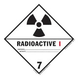 De Leone HML416 Labels, Radioactive I - Class 7, 4