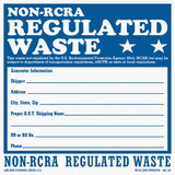 De Leone HML634 Labels, Non-Rcra - Regulated Waste, 6