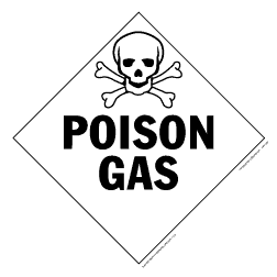 De Leone HMP469 tagboard, Hazardous Materials Placards