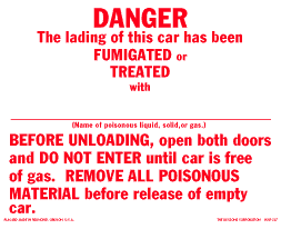 De Leone HMP527 10" x 8", Hazardous Materials Placards