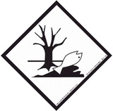 De Leone Labels, Environmentally Hazardous - (Marine Pollutant), 4