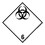 De Leone IATA404 Labels, Infectious Substance, 4" x 4", Price/500 /roll