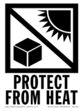 De Leone Labels, Protect From Heat, 3