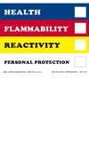 De Leone RTK602 Labels, Healthflammabilityreactivitypersonal Protection, 6