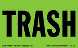 De Leone SCL212 Labels, Trash, 2½