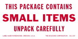 De Leone SCL251 Labels, This Package Contains Small Items -Unpack Carefully, 2