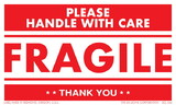De Leone SCL260 Labels, Please Handle With Care - Fragile - Thank You, 2½