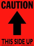 De Leone Labels, Caution - This Side Up - (Up Arrow), 3