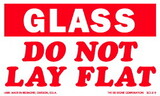 De Leone SCL519 Labels, Glass - Do Not Lay Flat, 3