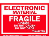 De Leone SCL542 Labels, Electronic - Material - Fragile - ...Please... - Do Not Crush - Do Not Drop, 3