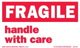 De Leone SCL557 Labels, Fragile - Handle With Care, 3