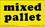 De Leone SCL598 Labels, Mixed Pallet, 3" x 5" fluorescent chartreuse, Price/500 /roll