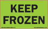 De Leone SCL623 Lables, Keep Frozen, 3