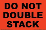 De Leone SCL809 Labels, Do Not Double Stack, 4