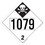 De Leone SDP467 Labels, Un 1079 Sulfur Dioxide, Liquefied - Inhalation Hazard - Class 2, 10&#190;" x 10&#190;" (tagboard), Price/25 /package