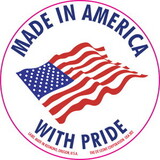 De Leone USA302 Labels, Made In America With Pride, 2