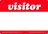 De Leone VIS101 Labels, Visitor, 3½