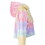 Colortone Tie Dye 8333 Fleece Crop Tops, Price/each