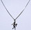 Clarke Lady Player Necklace, Silver