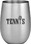 Tennis Design Stainless Steel Wine Glass &#8211; 20 Oz.