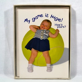 Greeting Cards "My Game Is Huge"