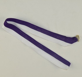 Clarke Purple and White Ribbon for Tennis Medal