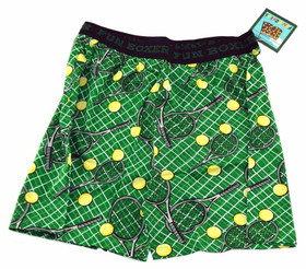 Fun Boxers Tennis Net, Racquets, Balls &#8211; Green