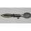 Clarke Silver Racquet/Ball Bookmark