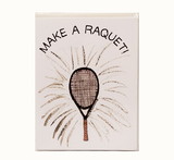 Clarke Notes & Envelopes-Make A Racquet-Birthday-8 cards & envelopes
