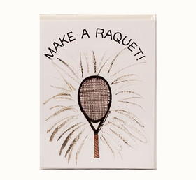 Clarke Notes &#038; Envelopes-Make A Racquet-Birthday-8 cards &#038; envelopes