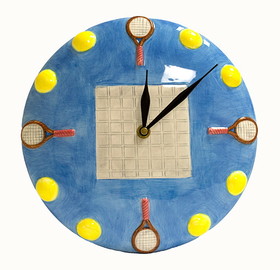 Clarke Tennis Clock
