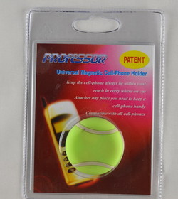 Clarke Tennis Ball Magnetic Cell Phone Holder