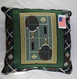 Clarke Tapestry Square Pillow