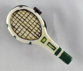 Porcelain Tennis Racquet Box