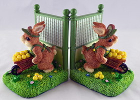 Rabbit/Tennis Bookends