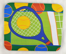 Tennis Mousepad-Racquet &#038; Balls