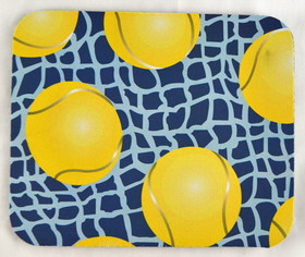 Tennis Mousepad-Balls &#038; Net