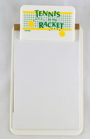 Clarke Mini Plastic Clip Board w/Pad