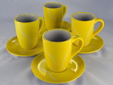 Large Mug/Saucer Set-Ceramic (4)