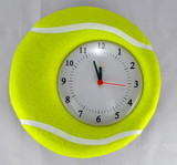 Clarke Tennis Ball Clock 3″ W/Alarm Function