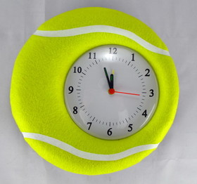 Clarke Tennis Ball Clock 8&#8243;