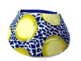 Foam Tennis Visor Net & Ball Design – Blue