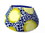 Foam Tennis Visor Net &#038; Ball Design &#8211; Blue