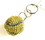 3D Tennis Ball Key Chain &#8211; Yellow