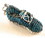 Tennis Shoe Key Chain &#8211; Turquoise