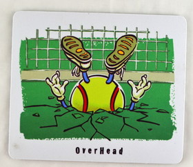 Be The Ball Mouse Pad-Overhead