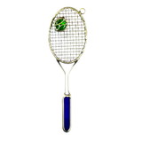 Stained Glass Tennis Racquet