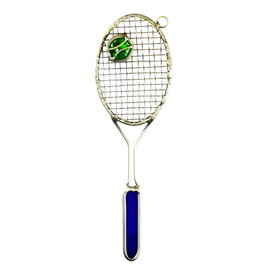 Clarke Stained Glass Tennis Racquet