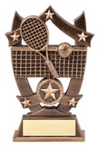 Clarke Tennis Resin Sport Stars Sculpture 6 1/4″